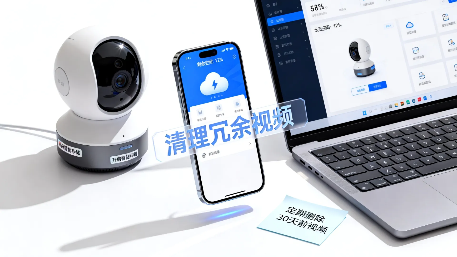 国内摄像头云存储空间满了怎么办?高效清理扩容技巧 国内摄像头云存储空间满了怎么办?高效清理扩容技巧