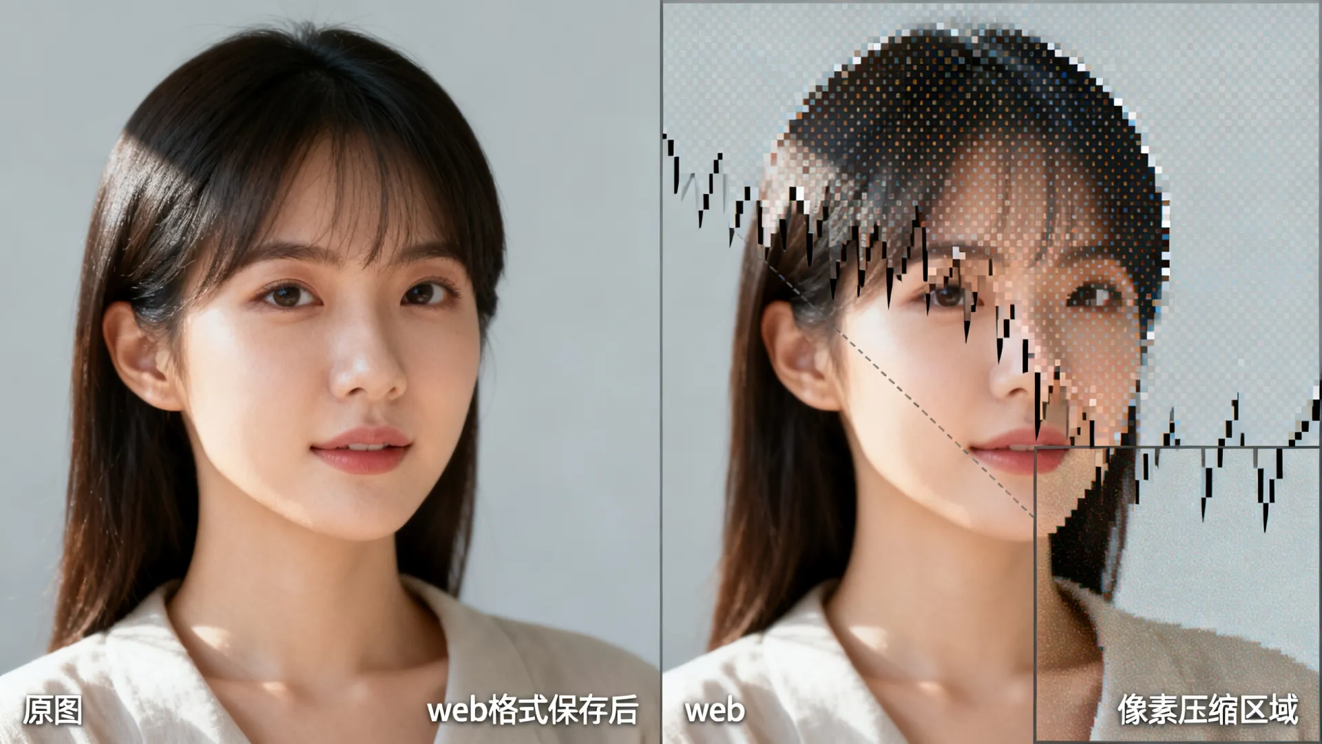 ai存储为web和设备所用格式时图片产生锯齿是什么原因 ai存储为web和设备所用格式时图片产生锯齿是什么原因