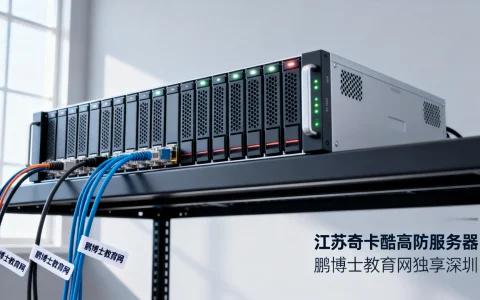 江苏奇卡酷高防服务器怎么样？鹏博士教育网独享深圳靠谱吗？