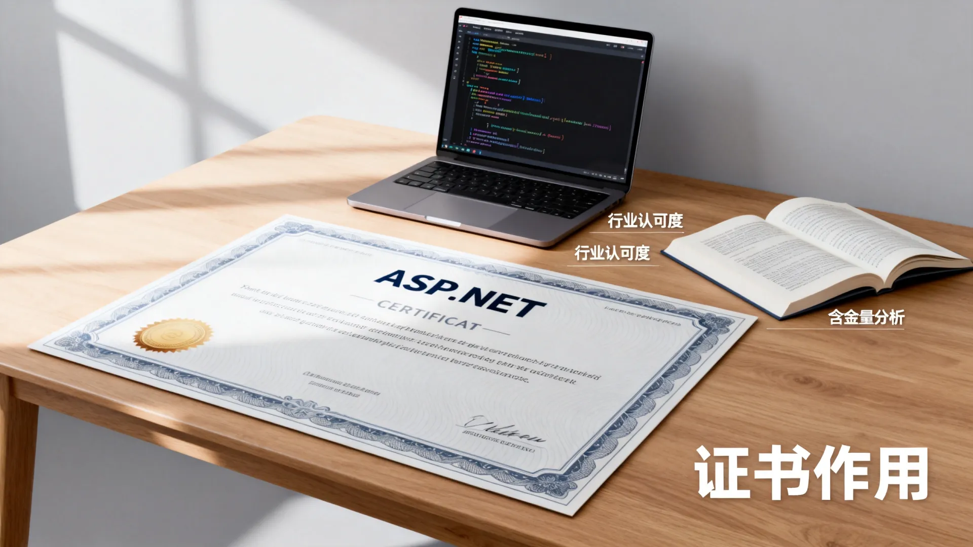 ASP.NET证书有什么用?含金量高吗? ASP.NET证书有什么用?含金量高吗?