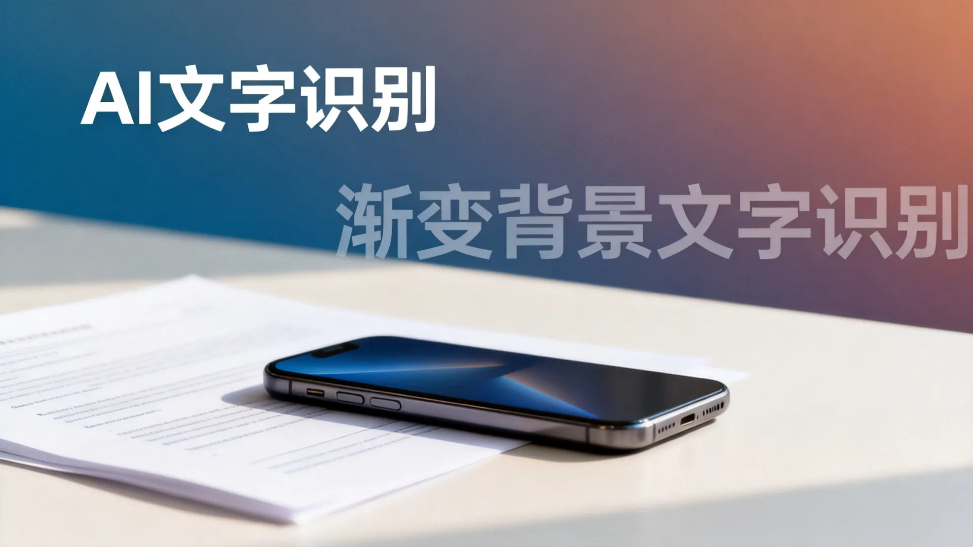 ai文字识别渐变 ai文字识别渐变