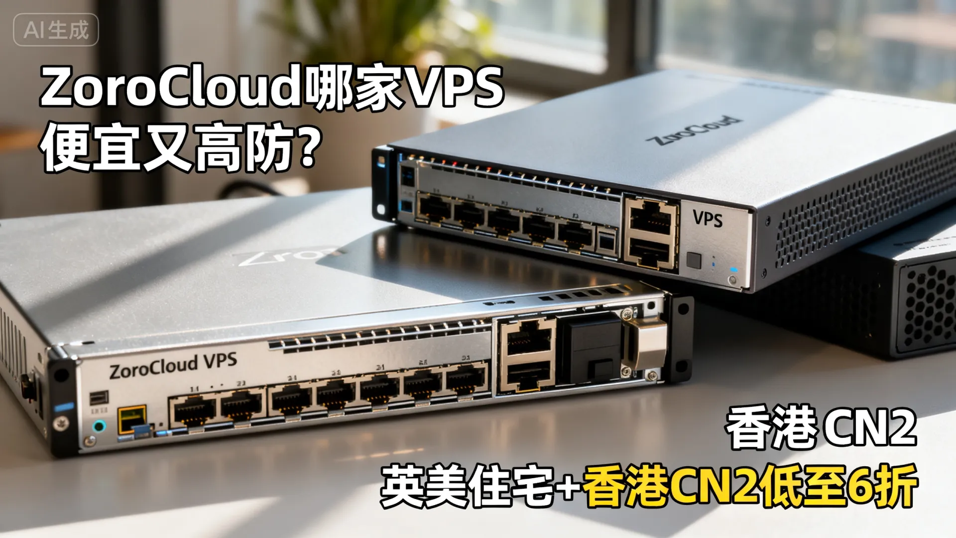 ZoroCloud哪家VPS便宜又高防?英美住宅+香港CN2低至6折 ZoroCloud哪家VPS便宜又高防?英美住宅+香港CN2低至6折