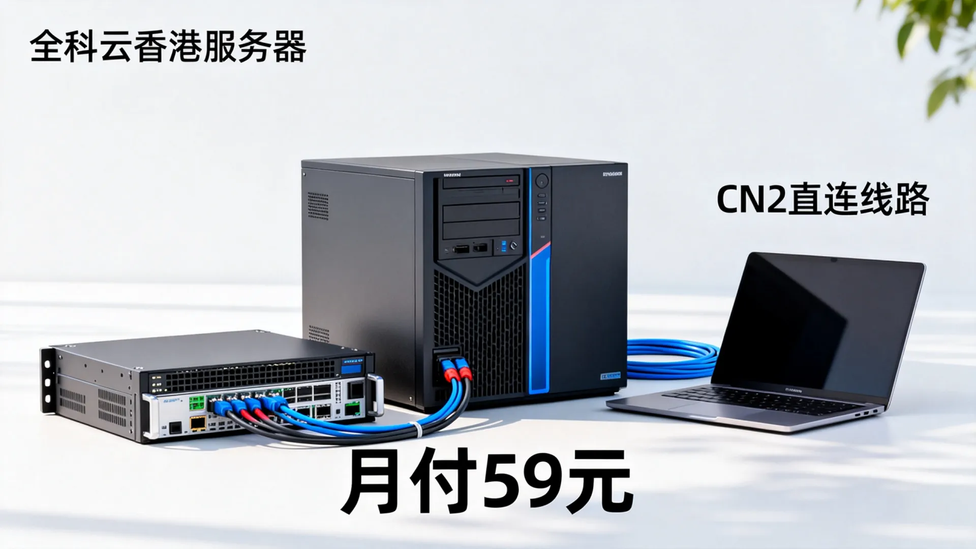 全科云香港服务器月付59元,CN2直连 全科云香港服务器月付59元