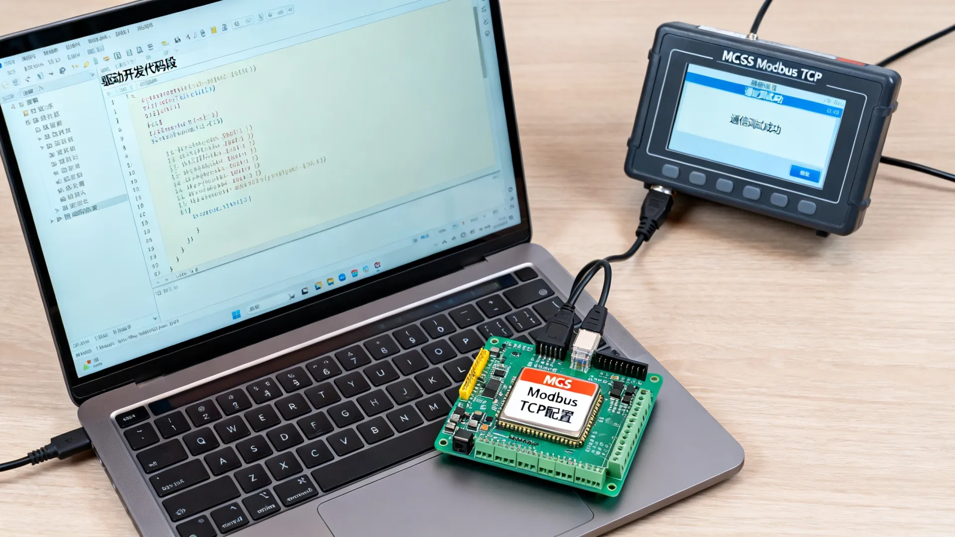 如何开发MCGS Modbus TCP驱动