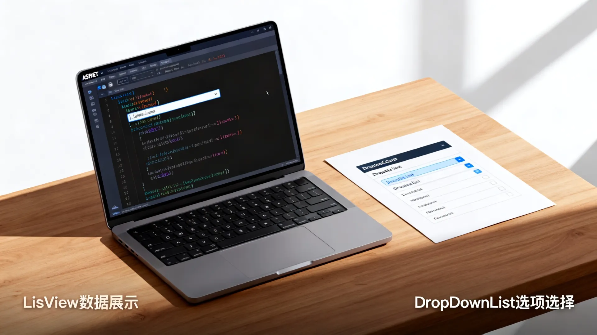 ASPNET笔记之ListView与DropDownList的使用 ASPNET笔记之ListView与DropDownList的使用