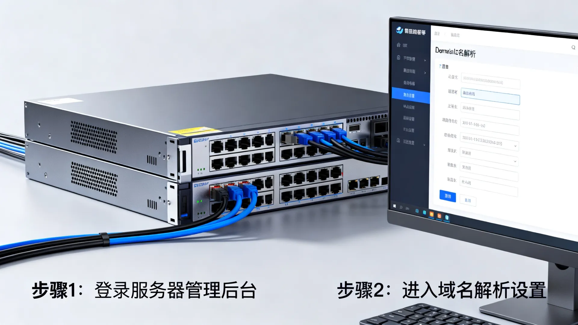 服务器域名和IP绑定 服务器域名和IP绑定