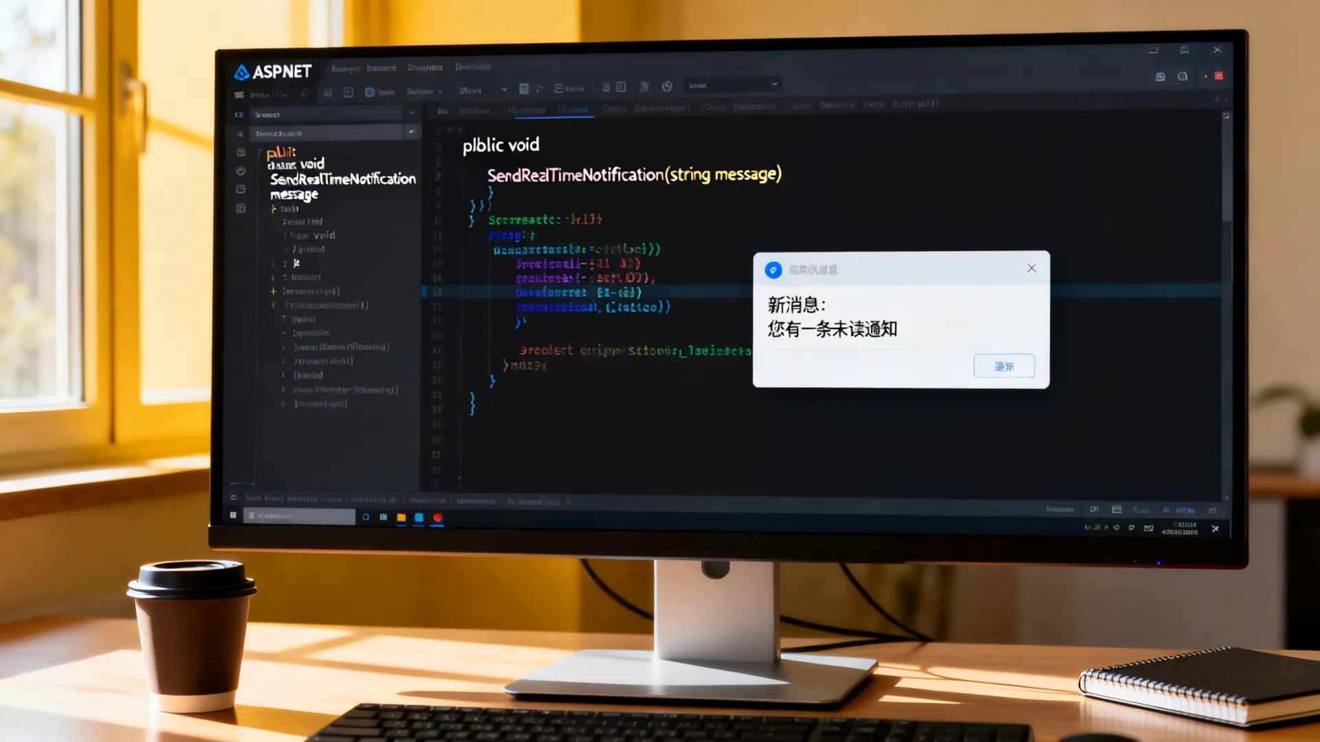 ASP.NET怎么实现实时消息提醒？弹窗通知教程详解