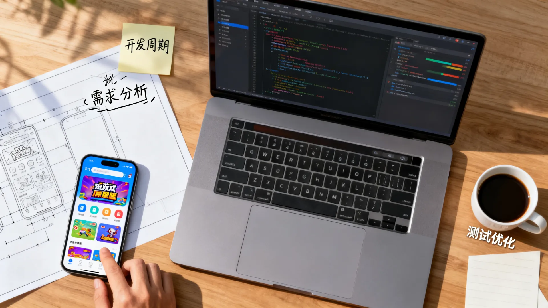 开发一款电玩app需要多长时间