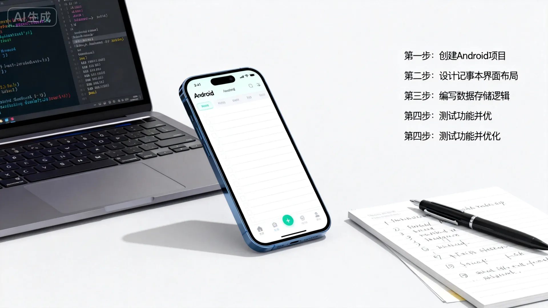 android开发 记事本