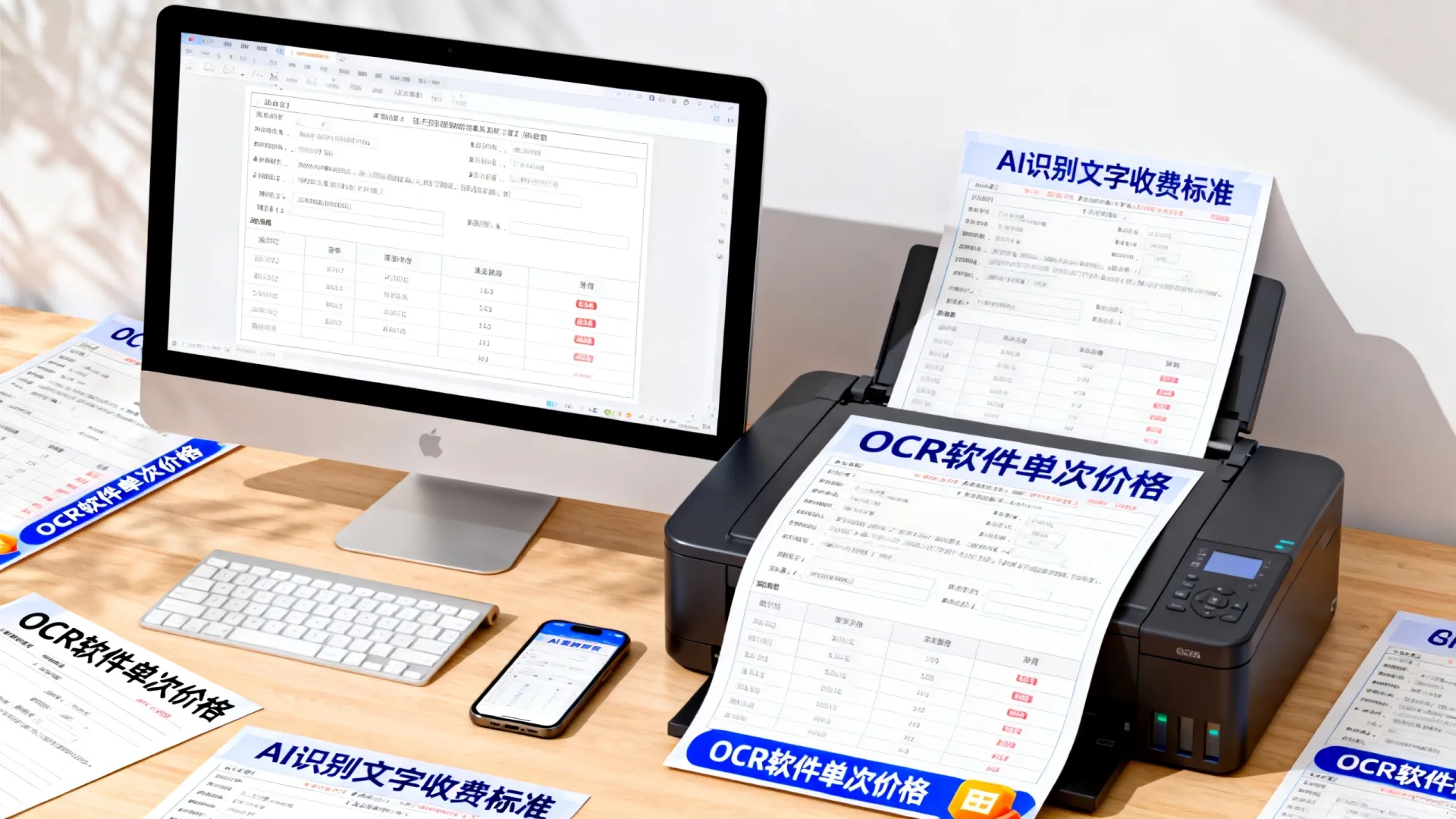AI识别文字收费