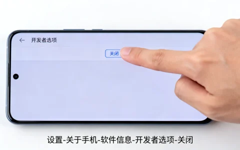 如何快速找到并关闭手机中的开发者选项？
