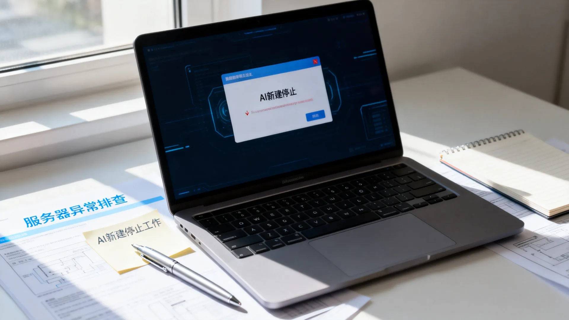 ai打开新建就停止服务器 ai打开新建就停止服务器