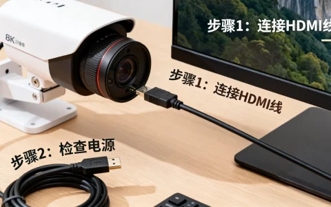 监控设备怎么连接显示器，插上没图像怎么办