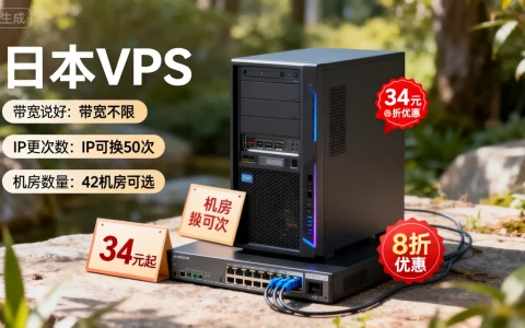 日本VPS新选择？justhost推出8折优惠，34元起，带宽不限，IP可换50次，42机房可选，真的划算吗？