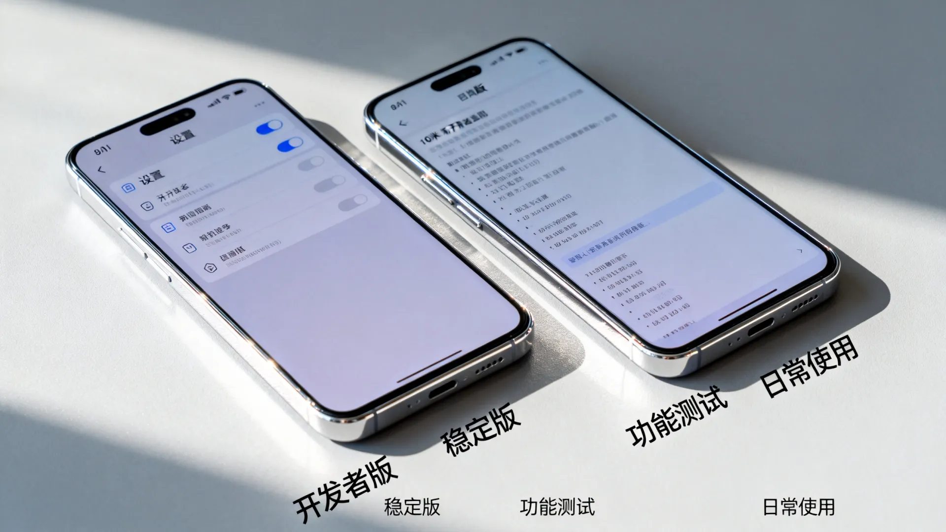 小米开发者版与稳定版 小米开发者版与稳定版