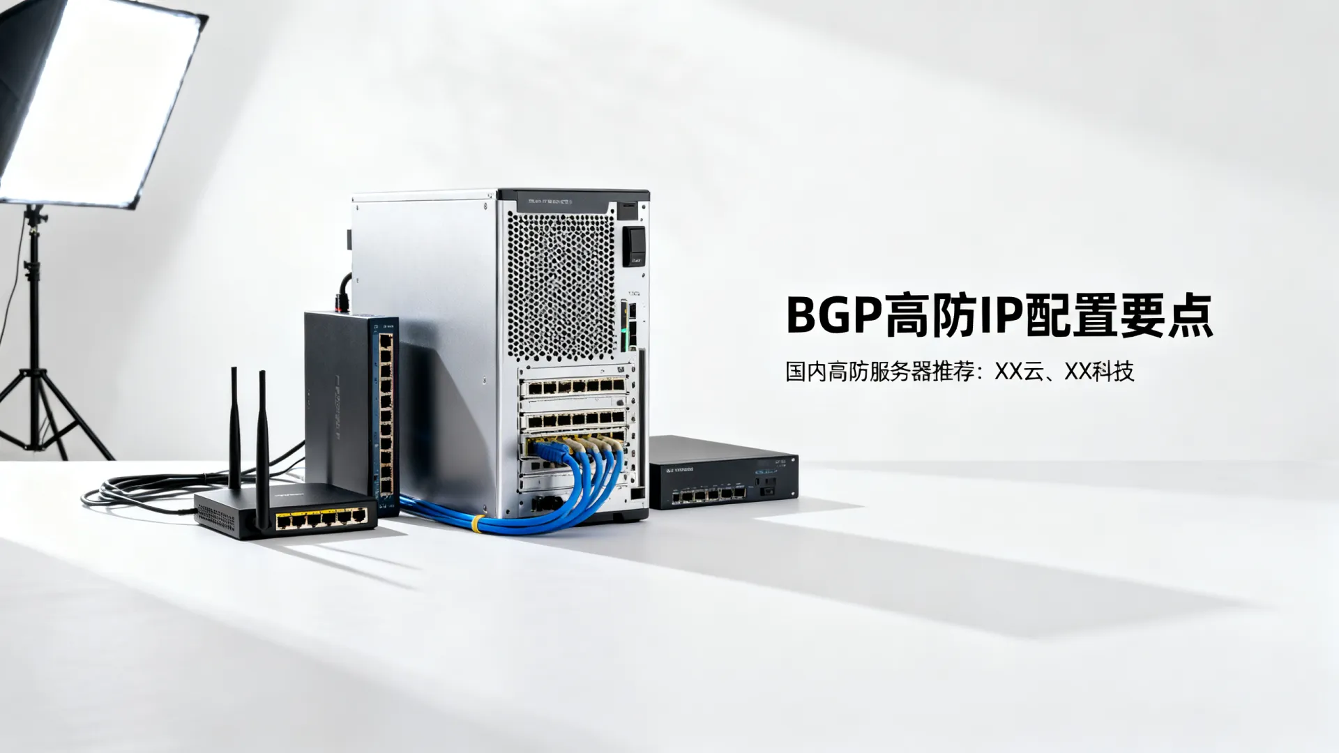 如何配置国内大宽带BGP高防IP