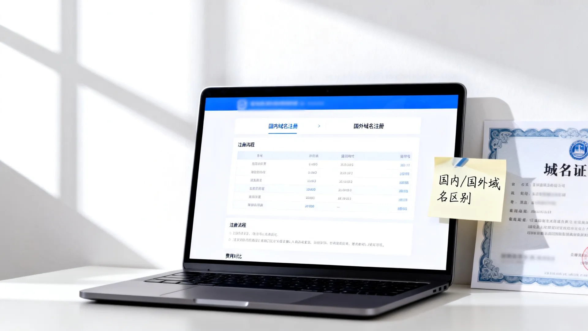 国内国外域名注册的对比 国内国外域名注册的对比