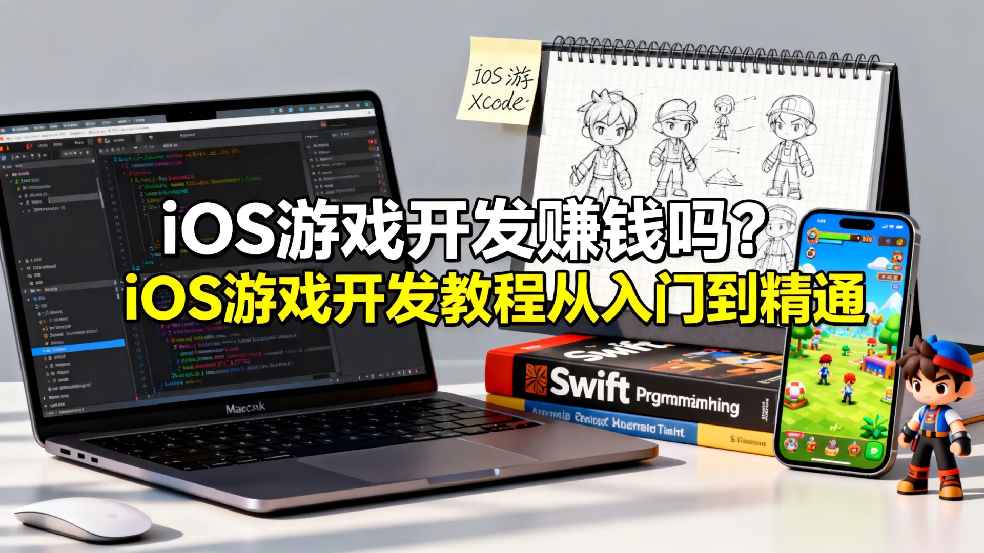 iOS游戏开发赚钱吗？iOS游戏开发教程从入门到精通