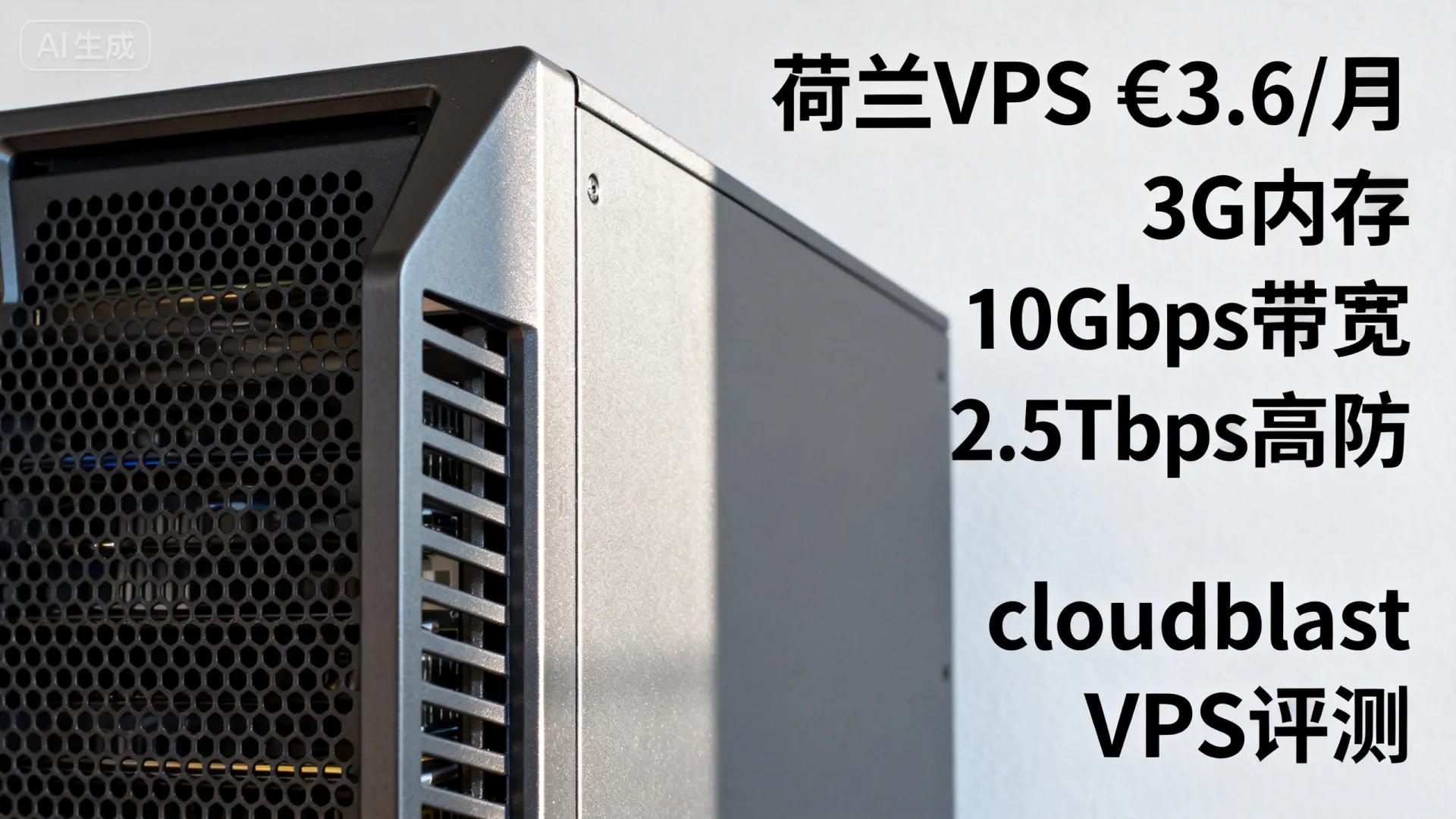 cloudblast：荷兰VPS，€3.6/月，3G内存/10Gbps带宽/2.5Tbps高防 - VPS评测 - 国外VPS，国外VPS商家，评测及优惠