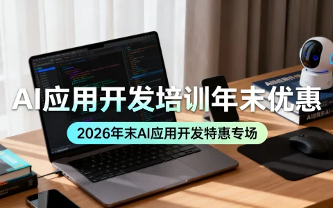 AI应用开发培训年末优惠|2026年末AI应用开发特惠专场