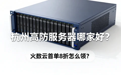 杭州高防服务器哪家好？火数云首单8折怎么领？