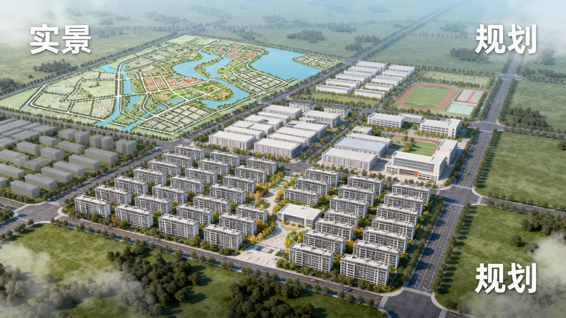 开发区全景图哪里找?高清航拍实景+规划效果图一览 开发区全景图哪里找?高清航拍实景+规划效果图一览