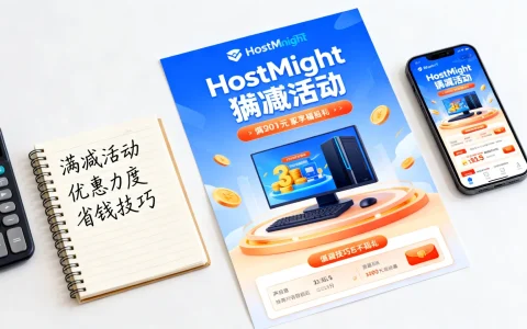 HostMight满减活动优惠力度大吗？HostMight满减活动如何省钱？