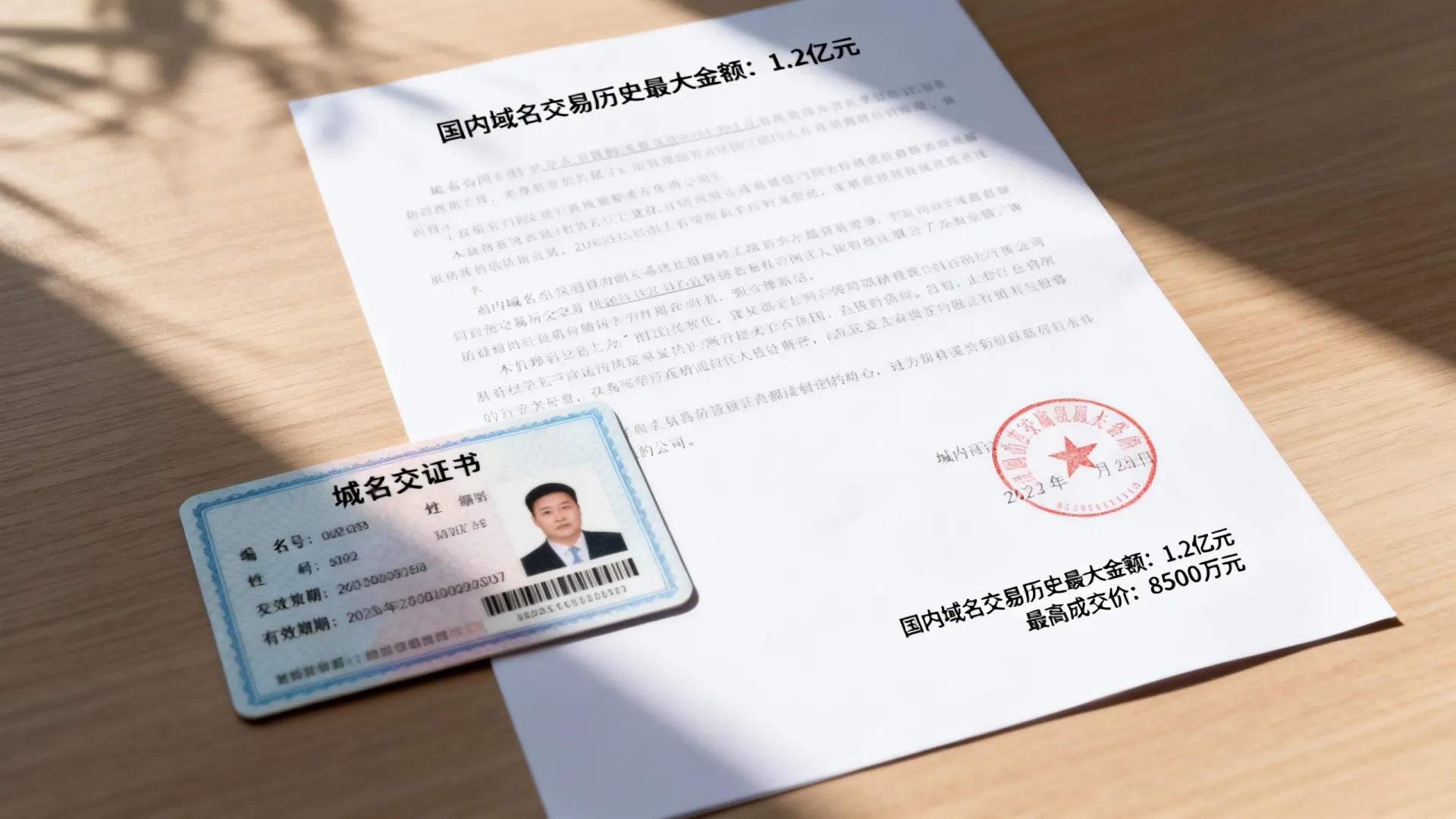 国内域名交易历史最大金额