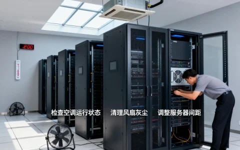 服务器机房温度过高怎么办？|服务器散热降温方法