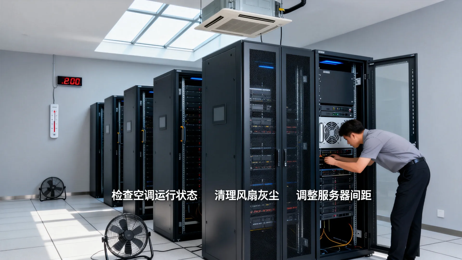服务器机房温度过高怎么办?|服务器散热降温方法 服务器机房温度过高怎么办