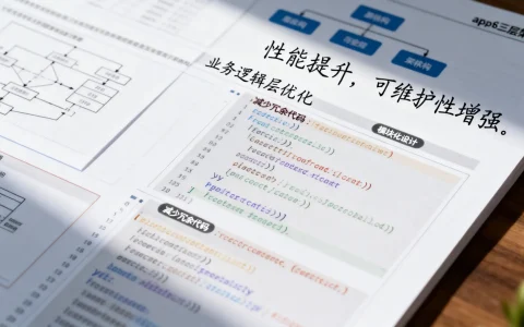 asp三层架构中，如何优化业务逻辑层以提高系统性能和可维护性？