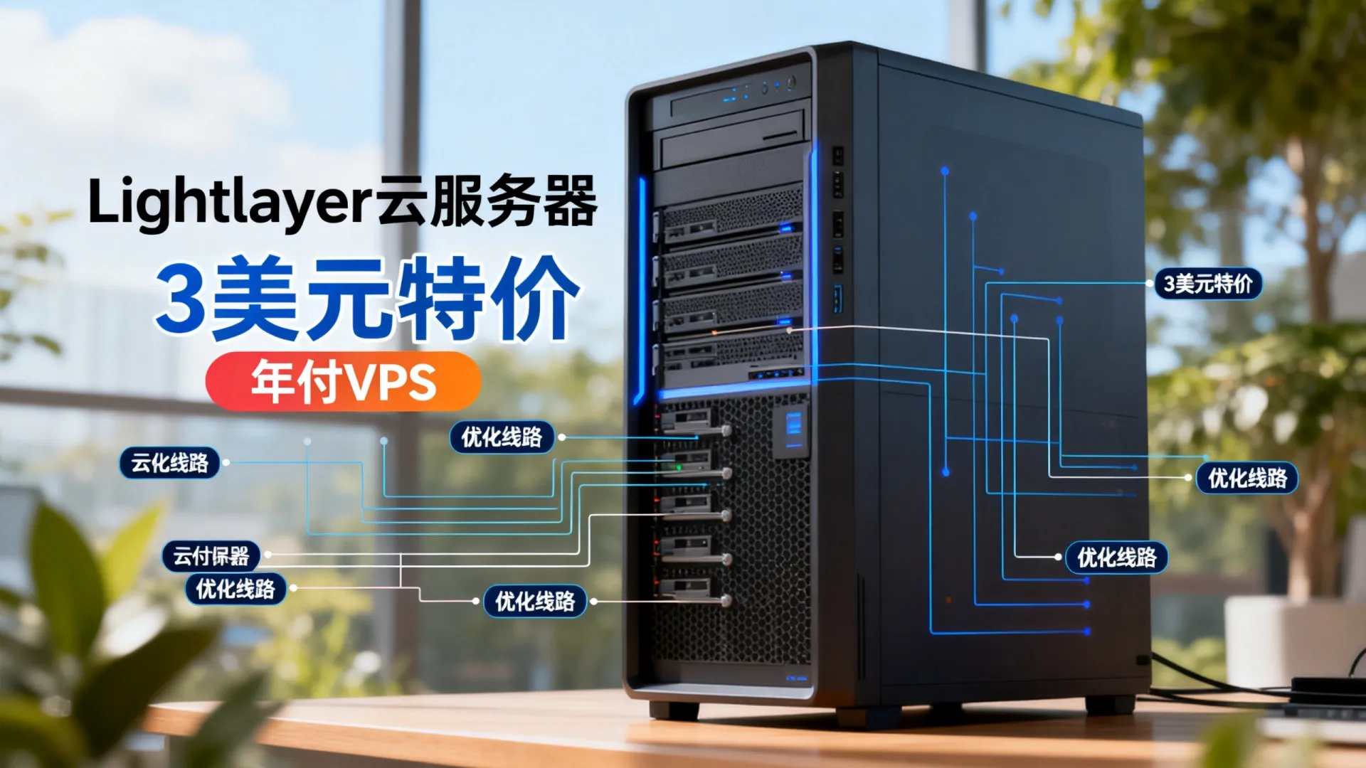 Lightlayer 特价云服务器低至3美元及多款特价年付VPS优化线路 - VPS评测 - 国外VPS，国外VPS商家，评测及优惠