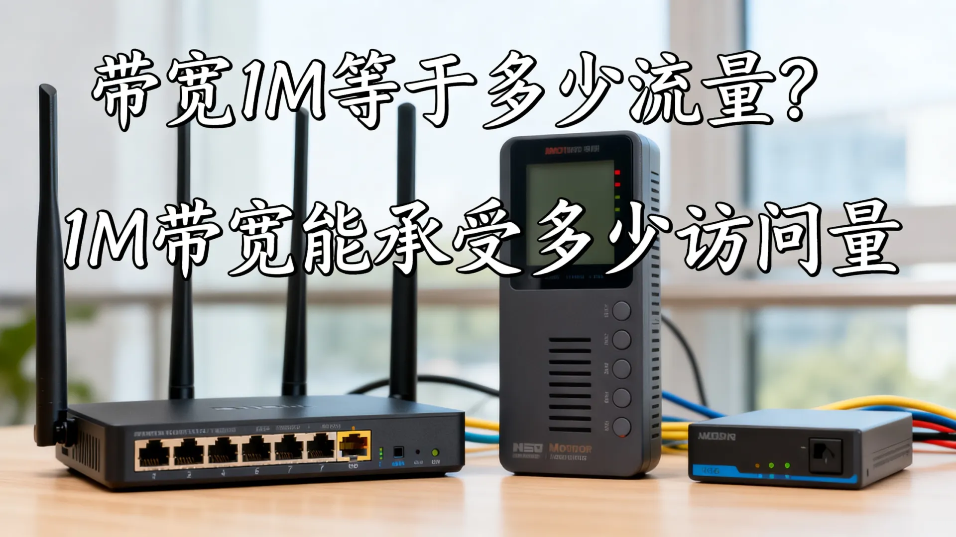 带宽1M等于多少流量?一次讲清楚 带宽1M等于多少流量