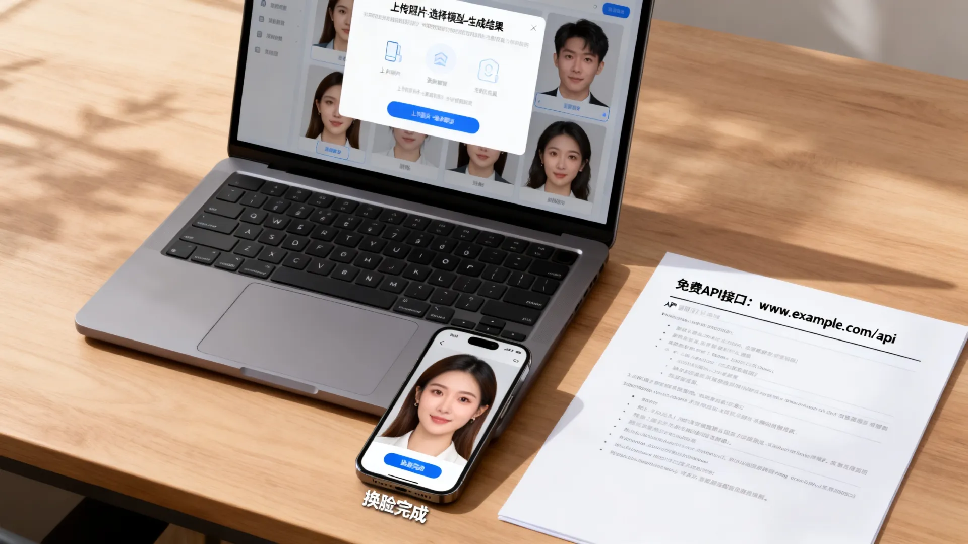 AI智能换脸云服务怎么用,免费换脸API接口哪里有? AI智能换脸云服务怎么用