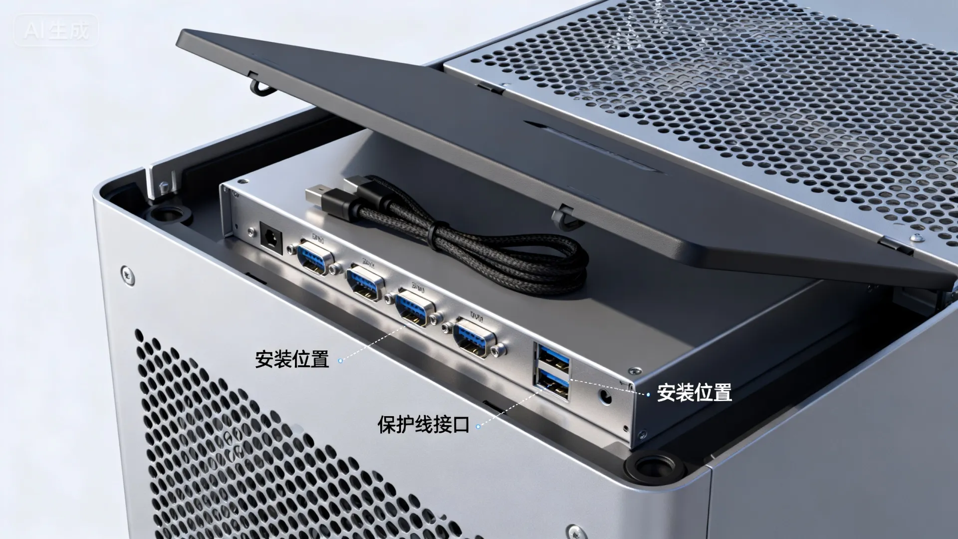 服务器盖保护线插哪里？快速定位安装位置技巧！