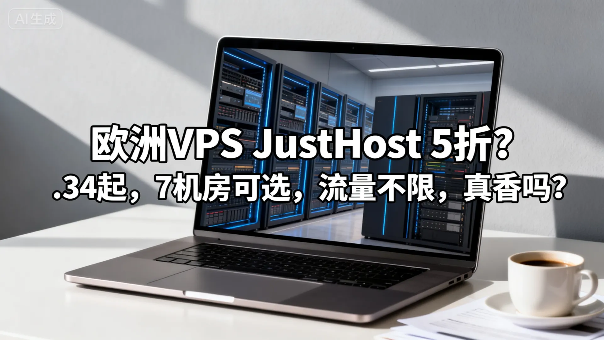 JustHost，欧洲VPS，5折优惠，不限流量，.34/月起，可选德国/荷兰/西班牙等7个机房 - VPS评测 - 国外VPS，国外VPS商家，评测及优惠