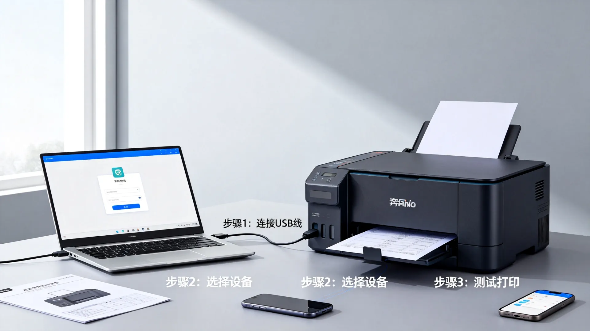 奔图打印机连接电脑教程视频 奔图打印机连接电脑教程视频