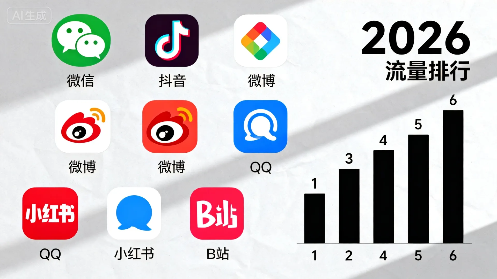 2026年热门社交平台流量排行