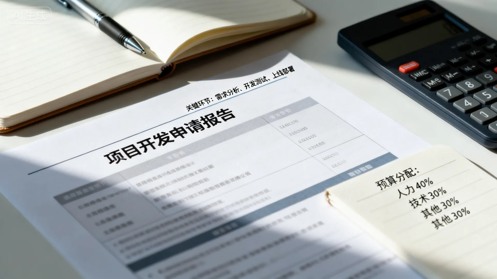 项目开发申请报告