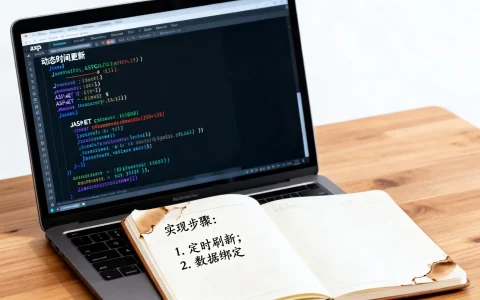 aspx时间aspx页面中的时间显示问题，如何实现动态时间更新？