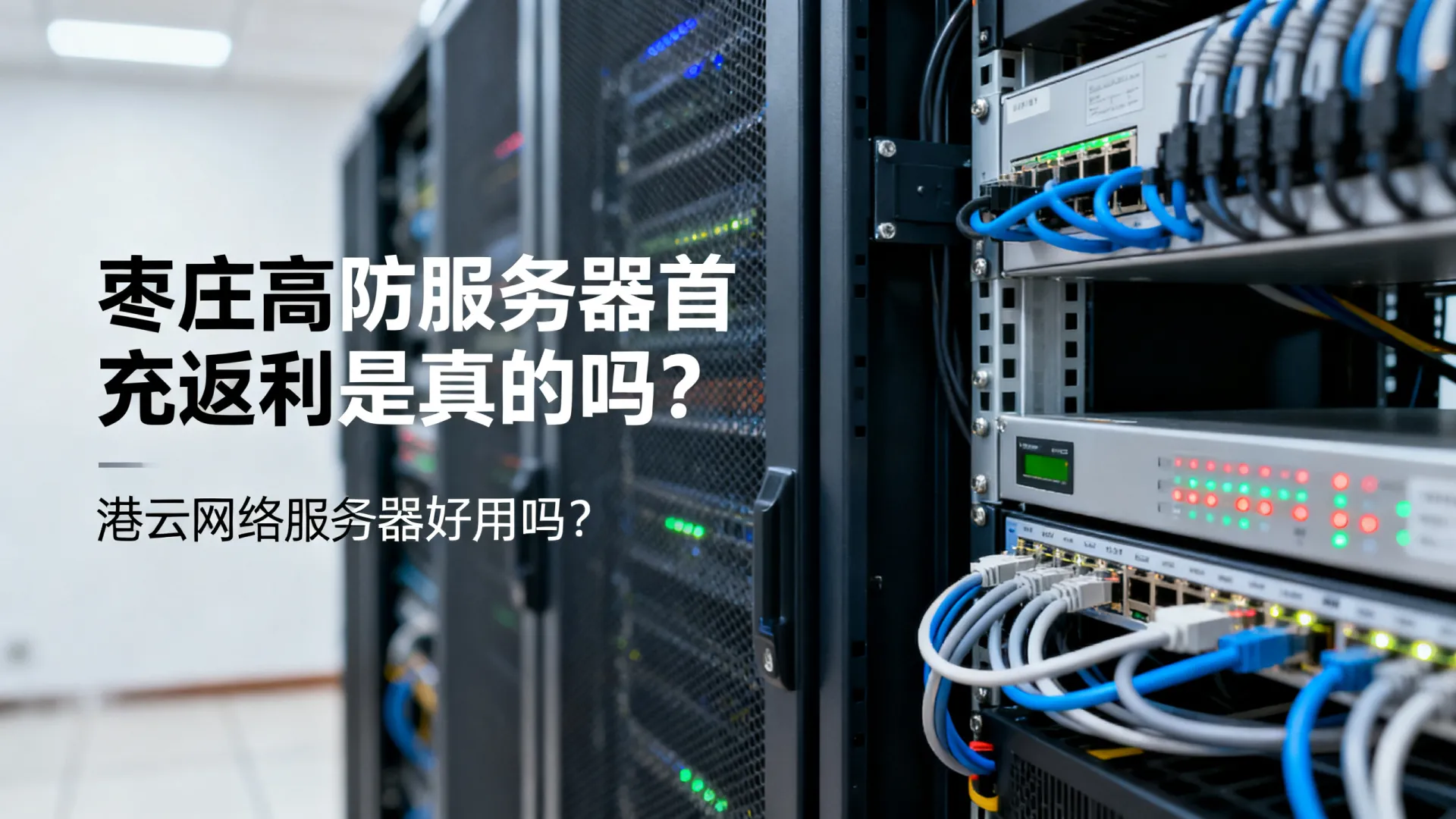 港云网络枣庄高防服务器首充返利