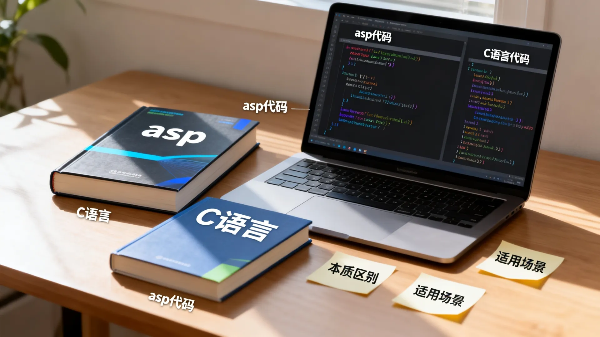 asp与c