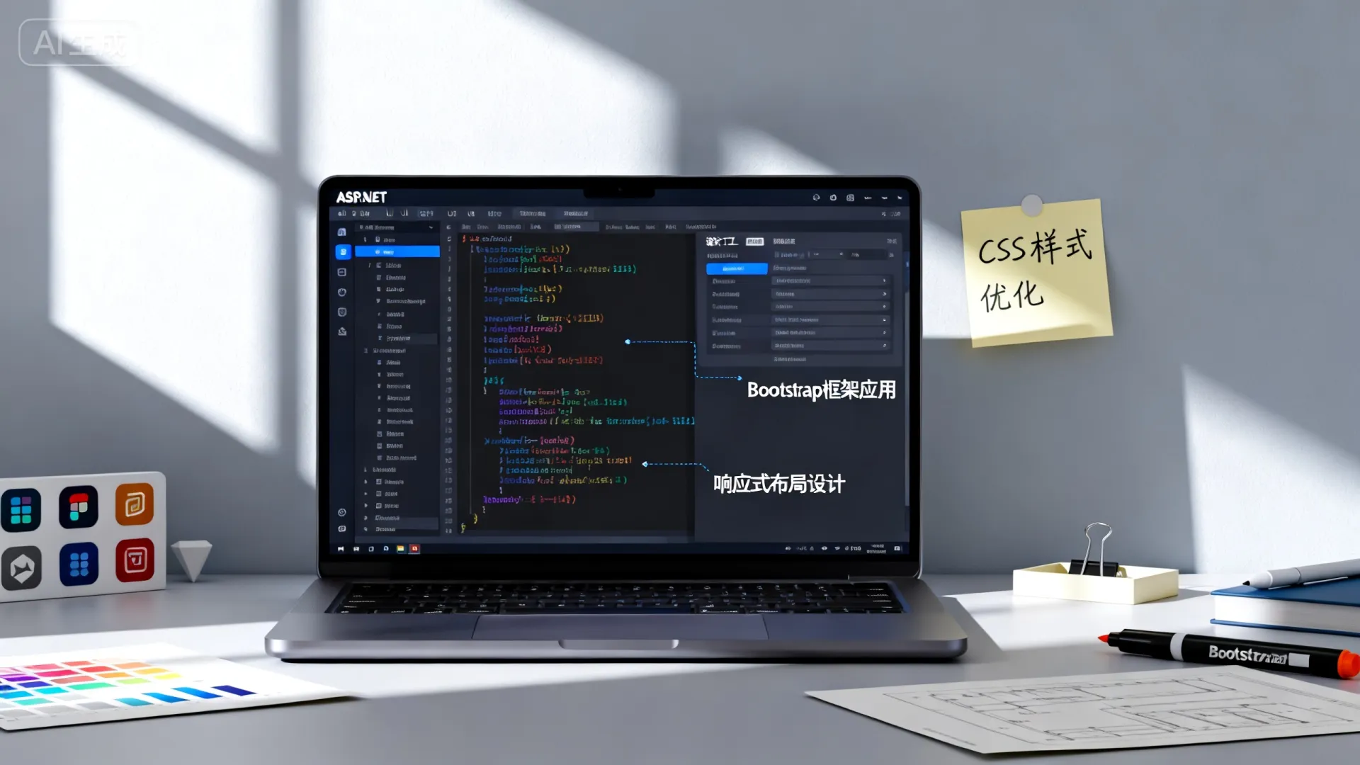 ASP.NET如何实现好看界面?ASP.NET前端美化技巧分享 NET如何实现好看界面