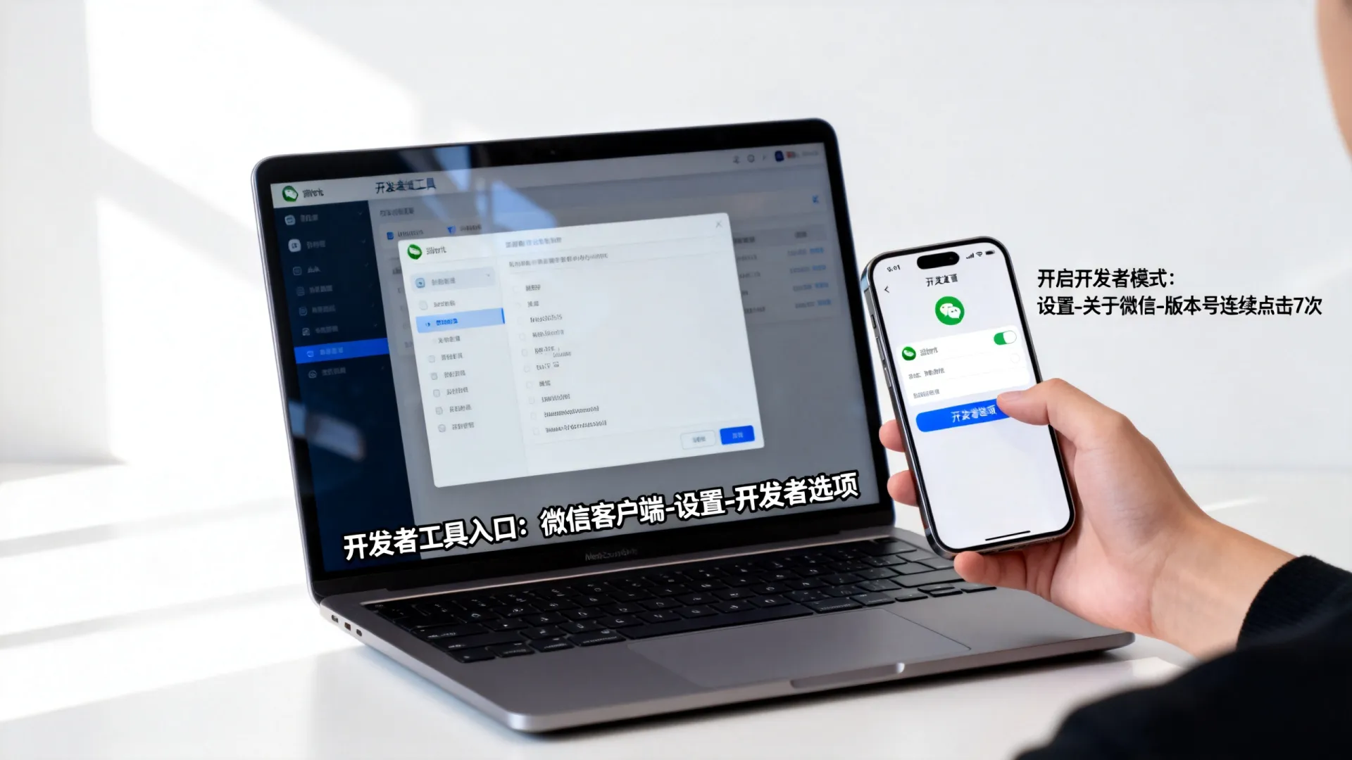 微信开发者设置