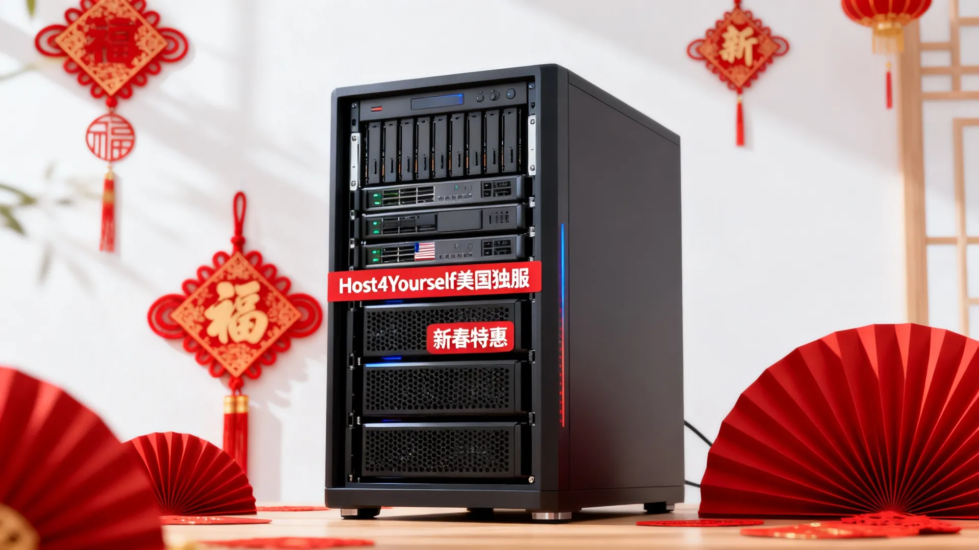 新春特惠 Host4Yourself美国洛杉矶Psychz/Aptum/拉斯维加斯/夏洛特/本德/爱荷华州独服优惠10% 新春特惠 Host4Yourself美国洛杉矶Psychz