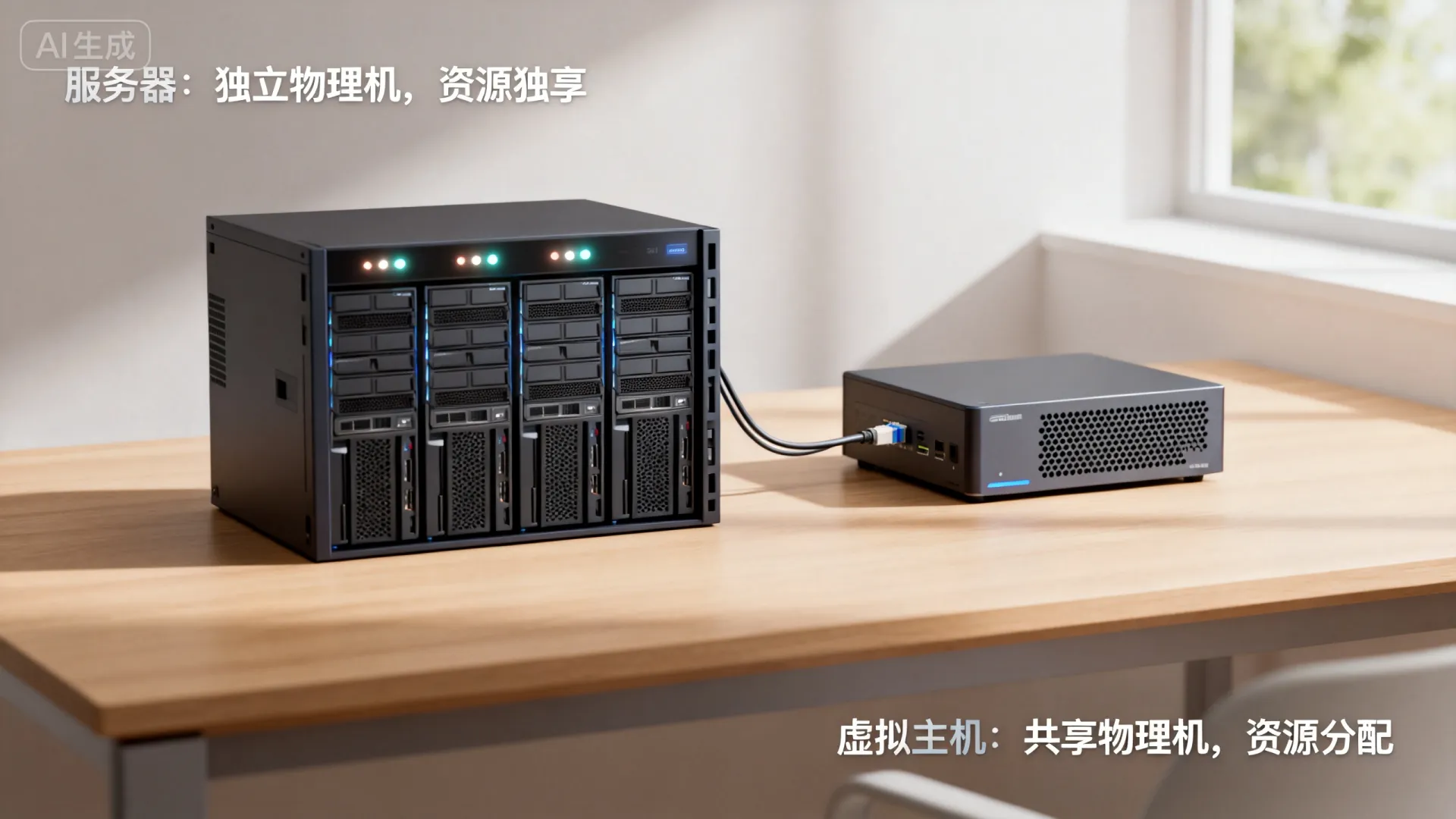 服务器和虚拟主机的区别在哪 服务器和虚拟主机的区别在哪