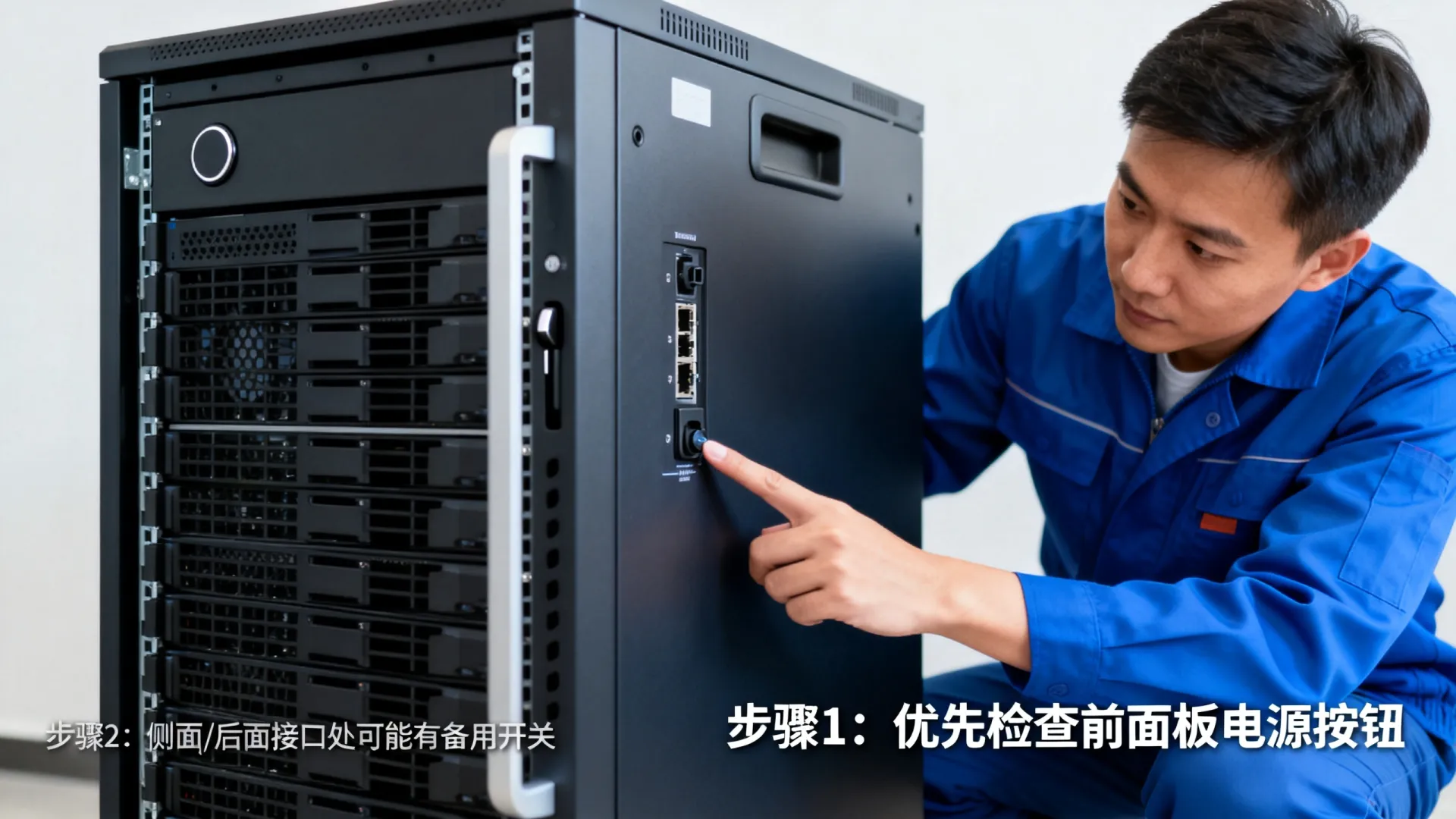 服务器的开关在哪