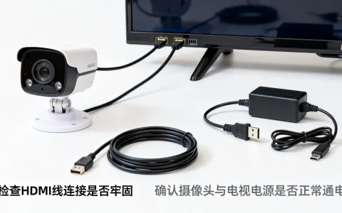 监控摄像头连接电视不出图像怎么办，是什么原因导致的？