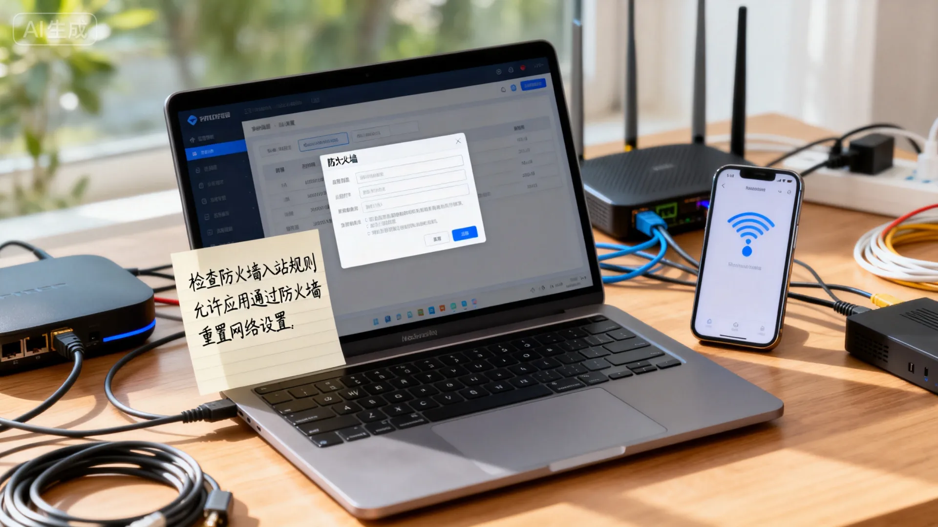 防火墙断开应用网络连接不上 防火墙断开应用网络连接不上