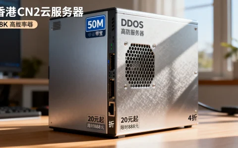 华纳云香港CN2云服务器价格20元起，50M带宽限时888元，DDoS高防服务器4折，为何如此优惠？